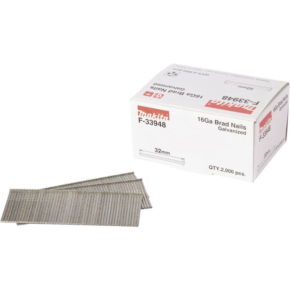 Makita F-33948 čavli za pištolj Dimenzije proizvoda, dužina 32 mm 2000 kom. slika