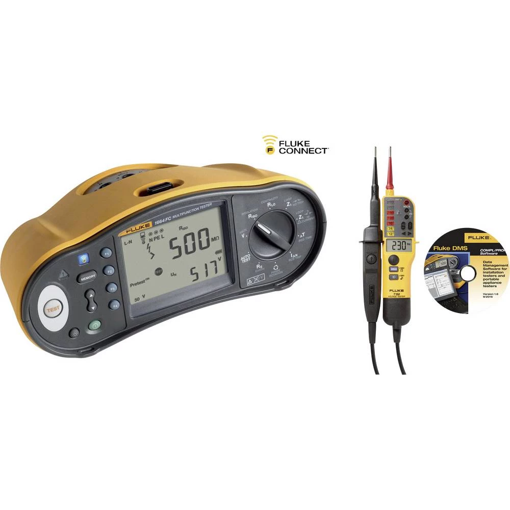 Fluke 1664 ITDK-TPL KIT Set testera za instalacije slika
