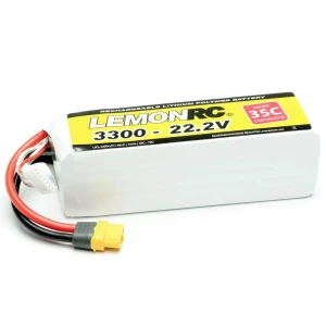 LemonRC lipo akumulatorski paket za modele 22.2 V 3300 mAh Broj ćelija: 6 35 C softcase XT60 slika