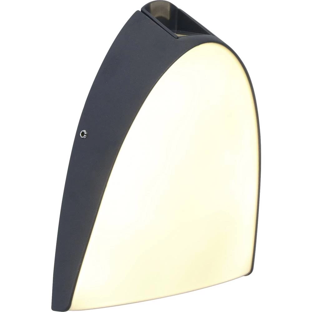 Lutec Vanjska zidna svjetiljka 5188801118 Siva LED fiksno ugrađena slika