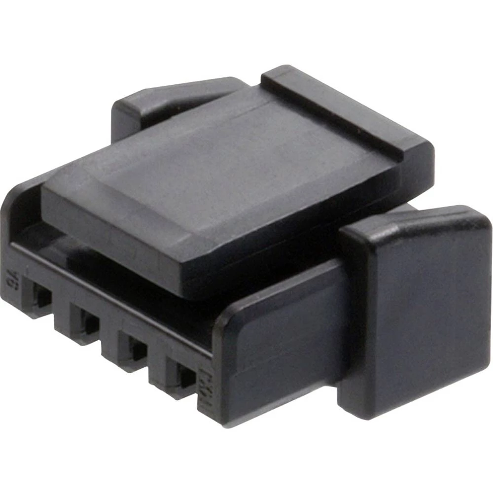 Molex 5055650601 1.25mm Pitch, Micro-Lock Plus Receptacle Crimp Housing, Single Row, Positive Lock, 6 Circuits, Black slika