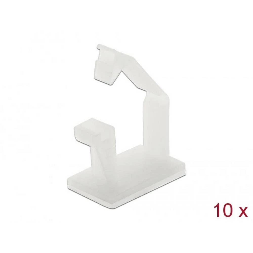 Delock kvačice za kablove najlon bijela (Š x V) 16 mm x 12 mm 10 kom. 60250 slika
