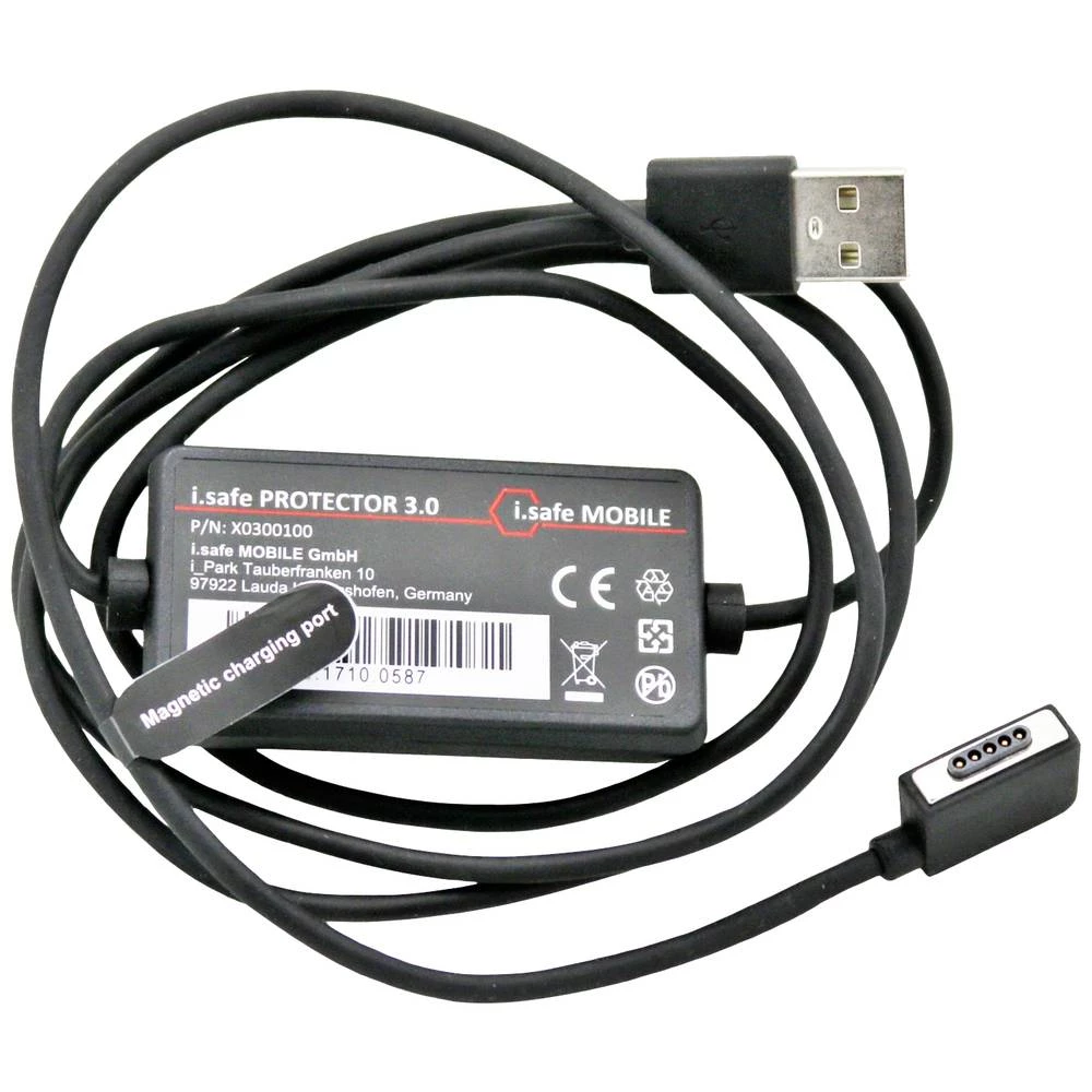 i.safe MOBILE Protector 3.0 stanice za punjenje za mobitel s magnetnim priključkom USB  crna slika