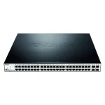 D-Link  DGS-1210-52MP/E  DGS-1210-52MP/E  mrežni preklopnik RJ45/sfp  48 + 4 ulaza  104 Gbit/s  PoE funkcija