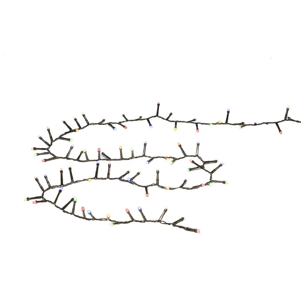 Konstsmide 3867-530 sustav svjetlosnog lanca  vani  strujni pogon Broj žarulja 400 LED šaren Osvjetljena duljina: 8.78 m smrznuto slika