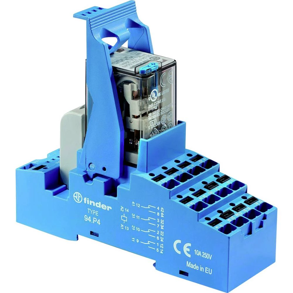 Finder 58.P4.9.110.0050 spojni relej 110 V/DC 7 A 4 prebacivanje  5 St. slika