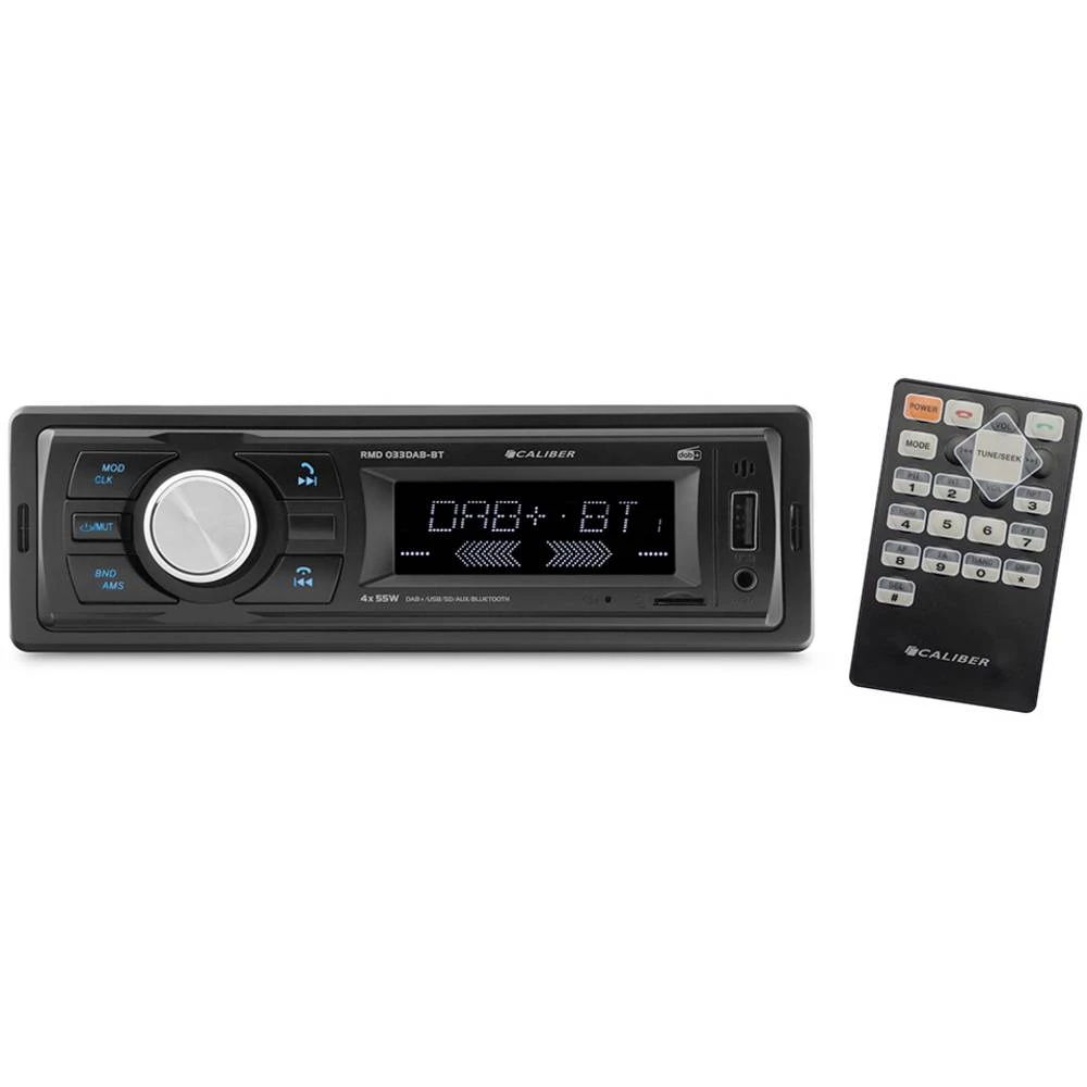 Caliber Audio Technology RMD033DAB-BT autoradio DAB + tuner, Bluetooth® telefoniranje slobodnih ruku, sa daljinskim upra slika