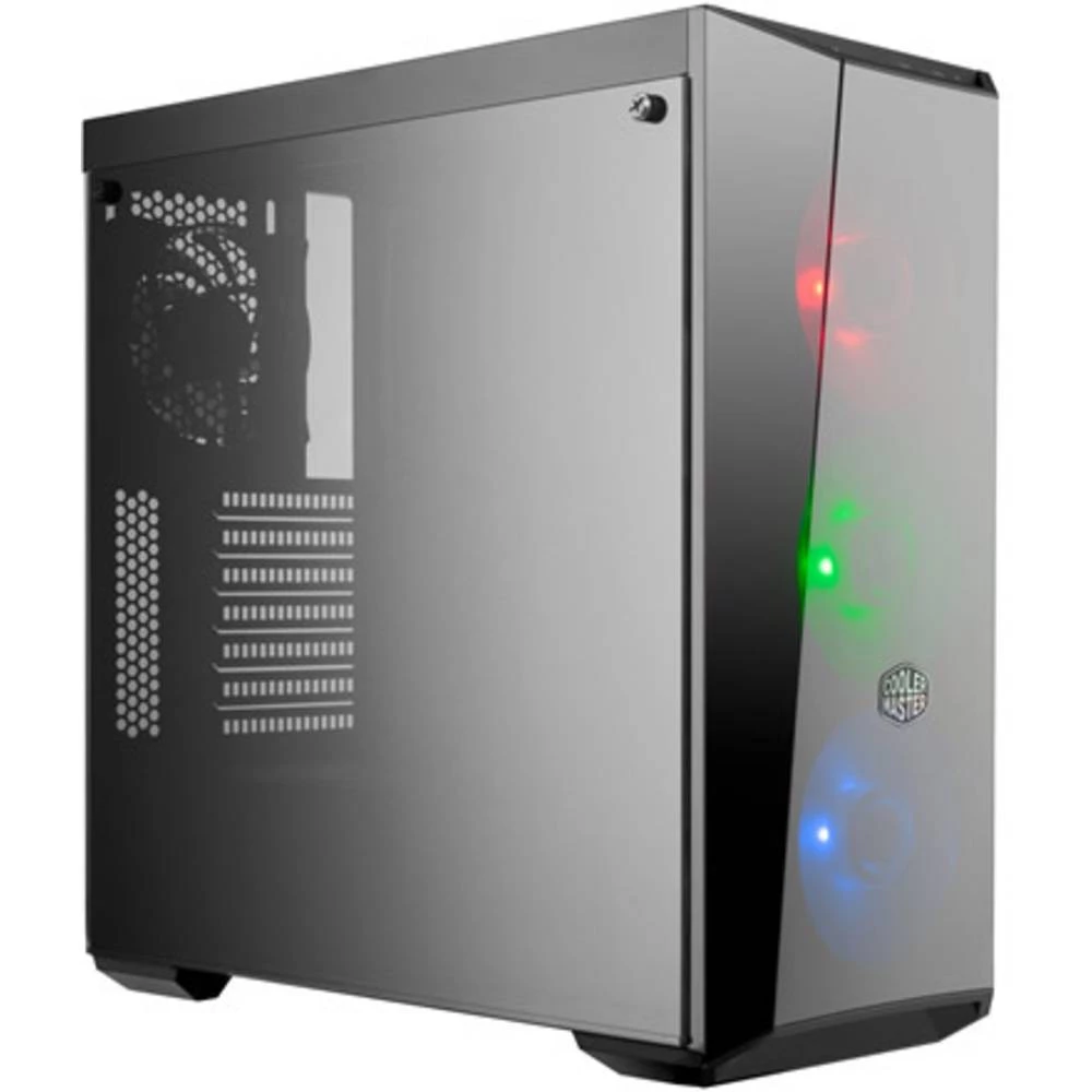 Midi-Tower Kućište za računala Cooler Master MasterBox Lite 5 RGB Crna 3 predinstalirana LED ventilatora, 1 predinstalirani vent slika