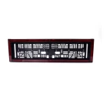 <br>  WAS<br>  W253<br>  2118<br>  nositelj registarske pločice,reflektor, svjetlo za registarske pločice,(Š x V x D) 584 x 163 x 32 mm