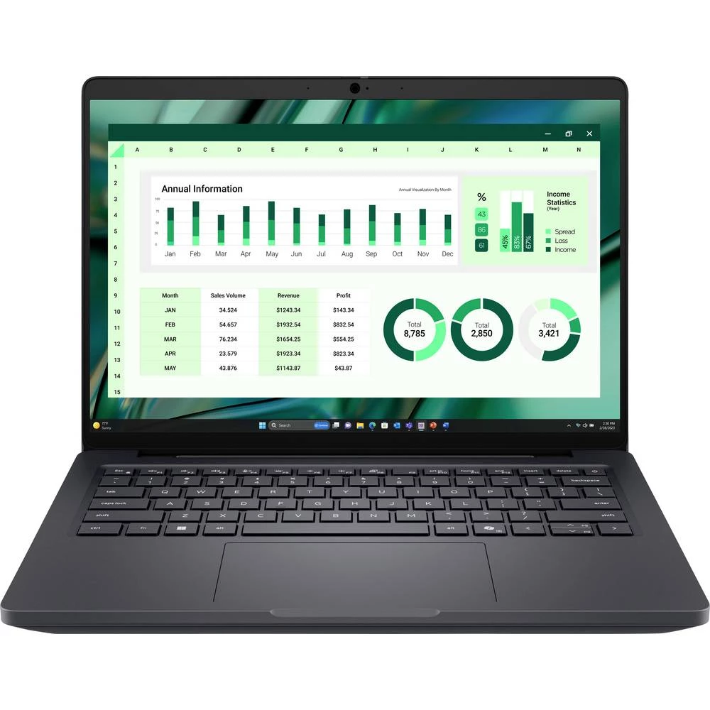 Dell Notebook radna stanica Pro Max 14 35.6 cm (14 palac) WUXGA Intel® Core™ Ultra 7 265H 16 GB RAM 512 GB SSD njemačka, slika