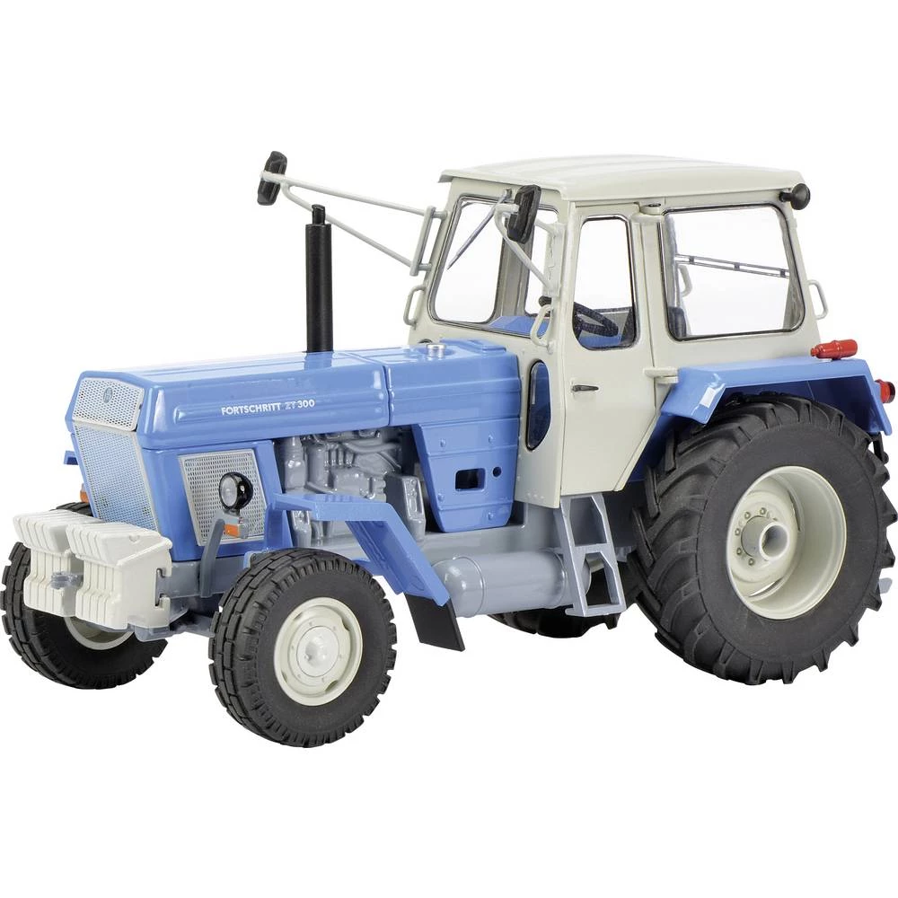 1:18 bulldog Schuco Fortschritt ZT300 blau slika