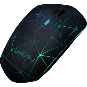 LogiLink ID0172 Bluetooth miš Optički Osvjetljen Crna slika
