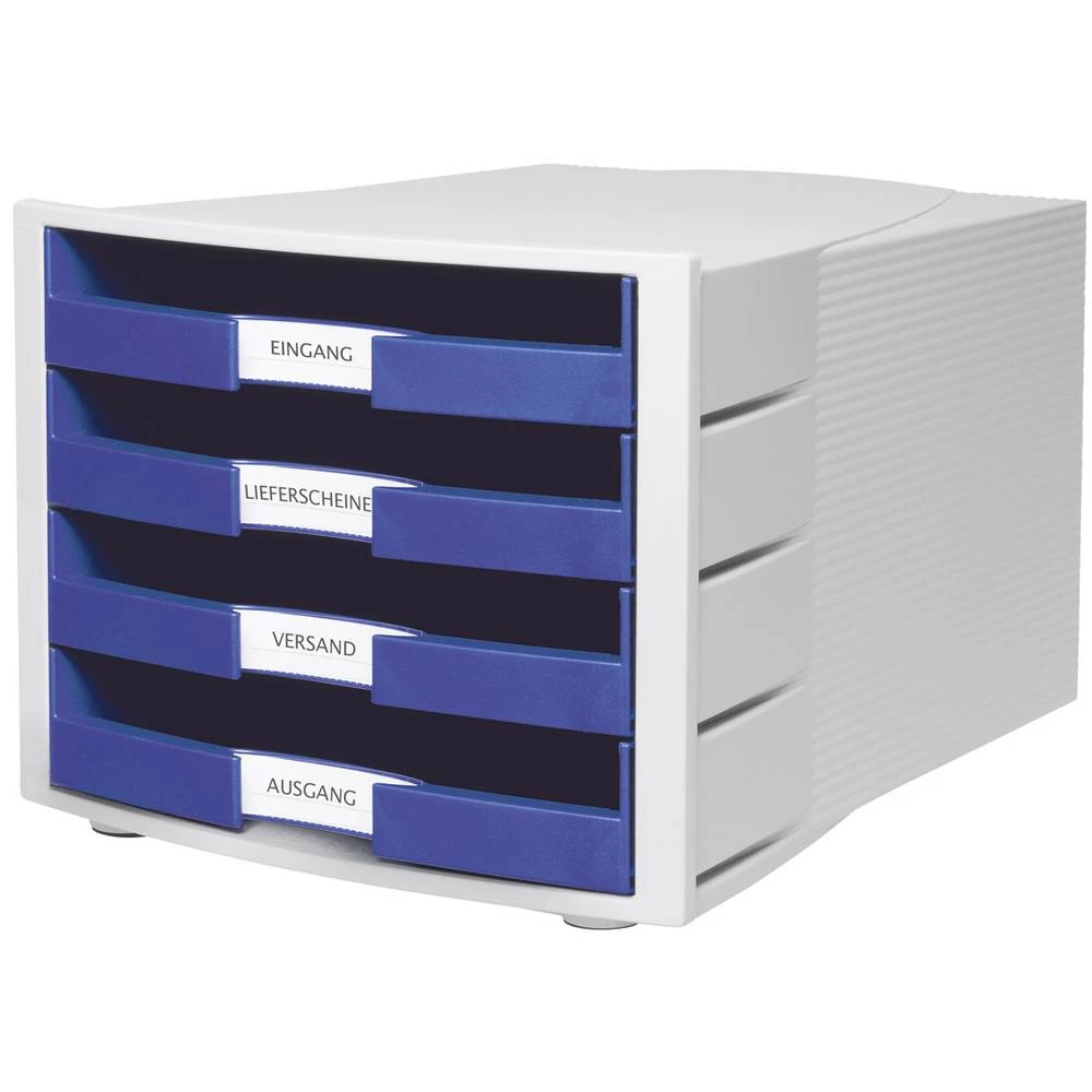 HAN Kutija s ladicama IMPULS 1011-X-14 Siva DIN A4, DIN C4 Broj pretinaca za uvlačenje: 4 slika