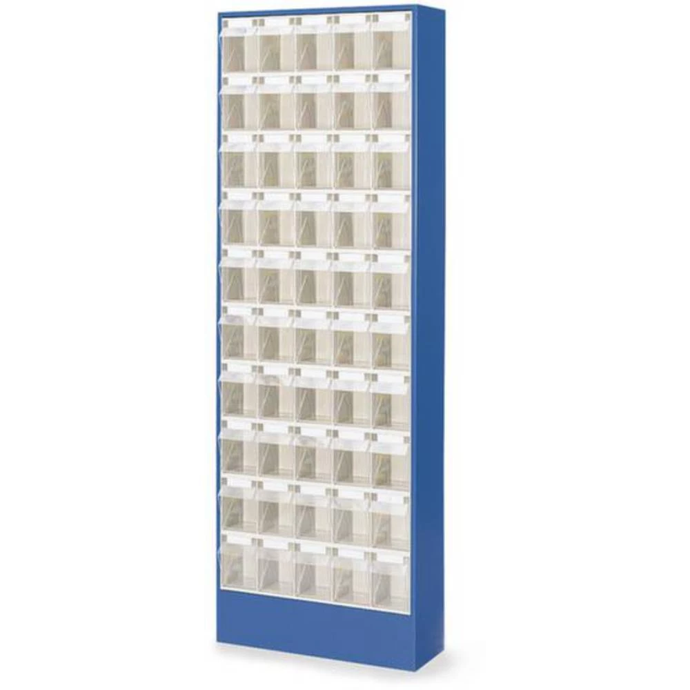 Spremnik za sklopive kutije (Š x V x d) 634 x 1820 x 200 mm Siva, Prozirna 1657849 1 ST slika