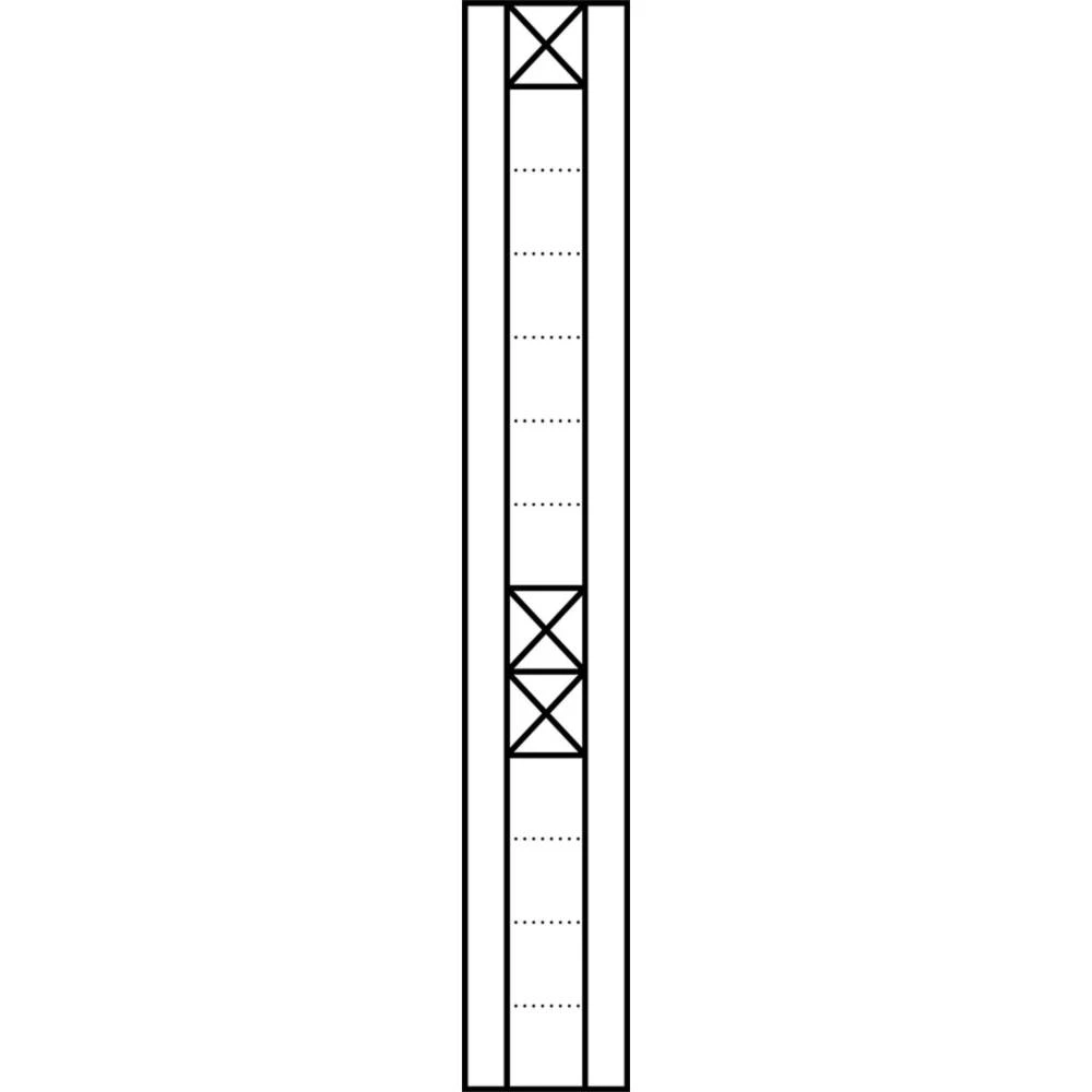 Siedle 210005042-00 pribor portafona za vrata pribor za montažu antracitna boja slika