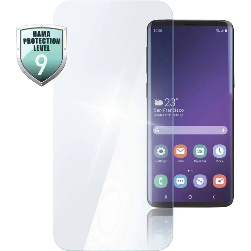 Hama Premium Crystal Glass 00195568 zaštitno staklo zaslona Pogodno za: Samsung Galaxy S21+ 5G 1 St. slika