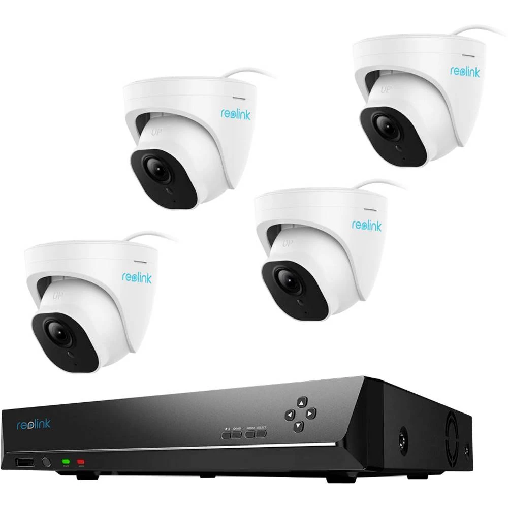 Reolink RLK8-520D4-A rl85da lan ip-set sigurnosne kamere 8-kanalni sa 4 kamere 3840 x 2160 piksel slika