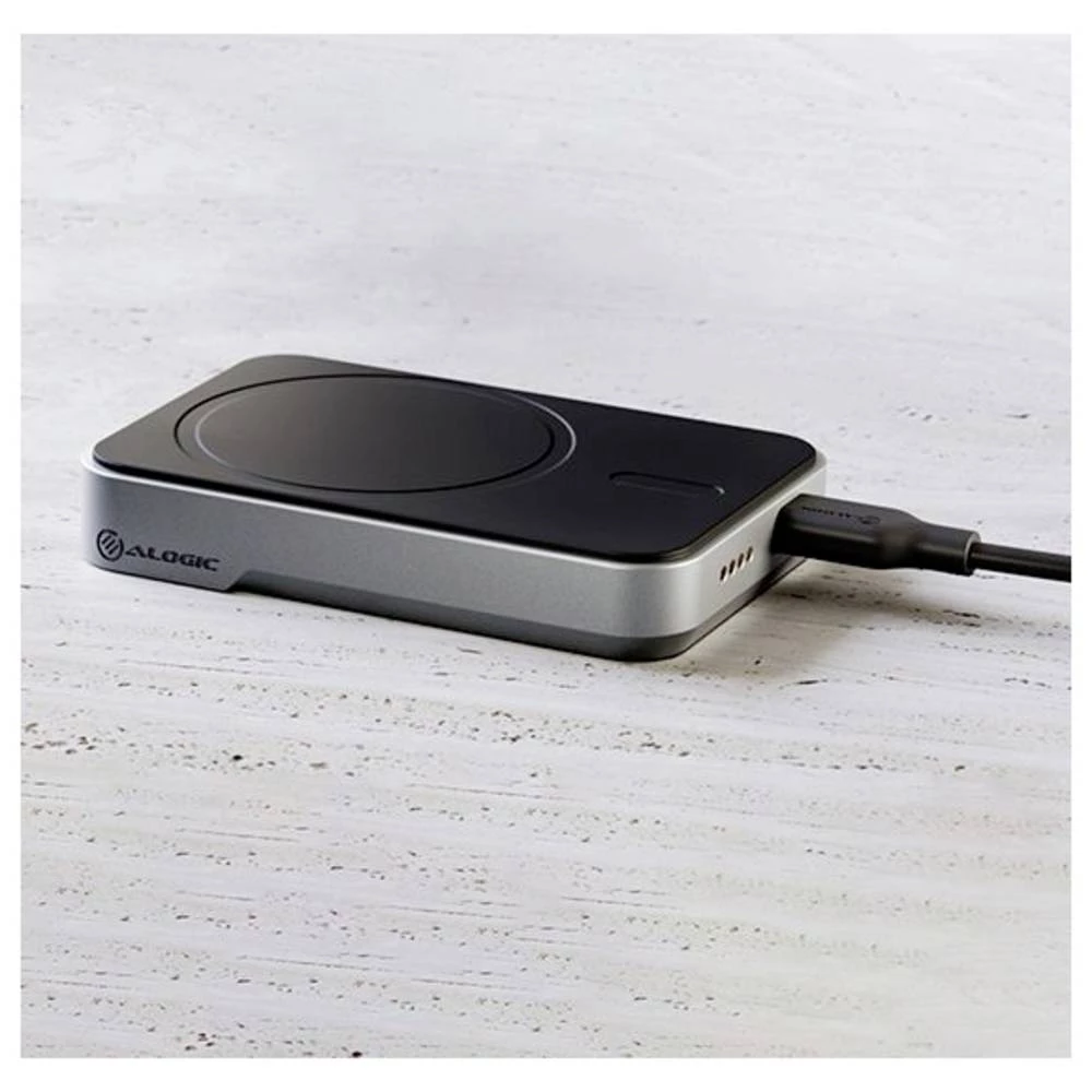 Alogic Matrix Universal Magnetic powerbank (rezervna baterija) 5000 mAh Magsafe Li-Ion USB-C® crna slika
