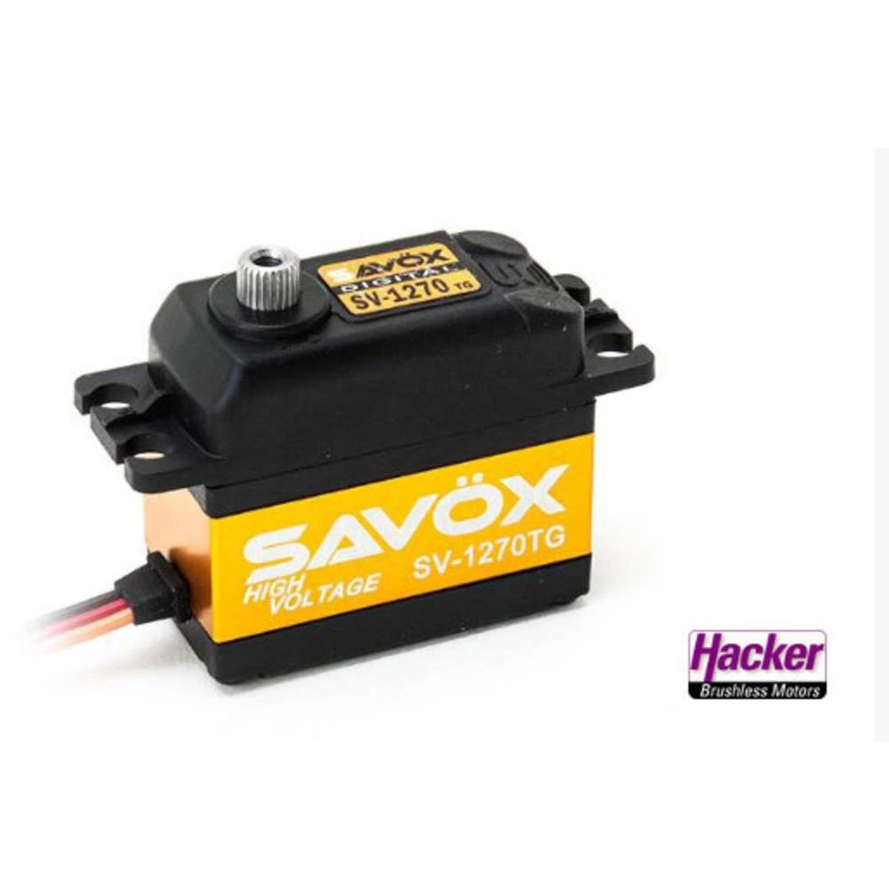 Savöx Standardni servo SV-1270TG Digitalni servo Materijal prigona: Titan Sustav utičnica: JR slika