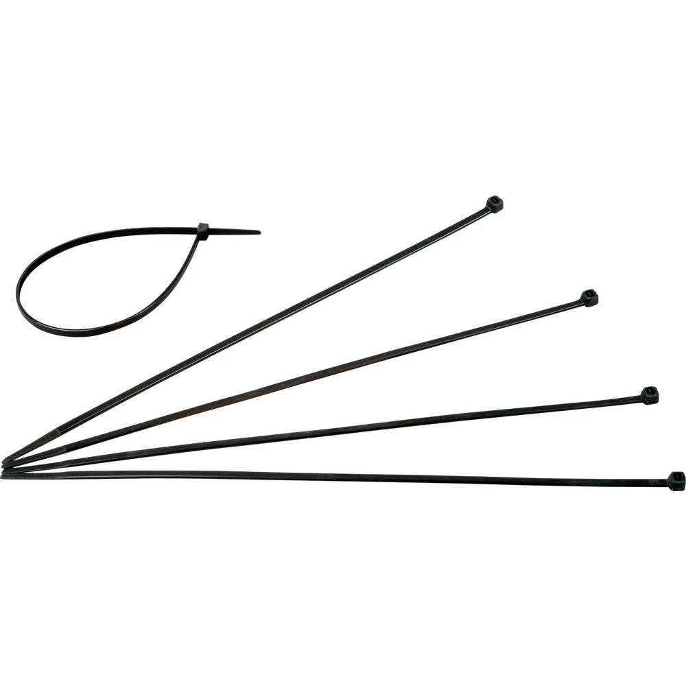 Kopp 328404090 vezice 300 mm 4.8 mm crna vremenski stabilna 50 kom. slika