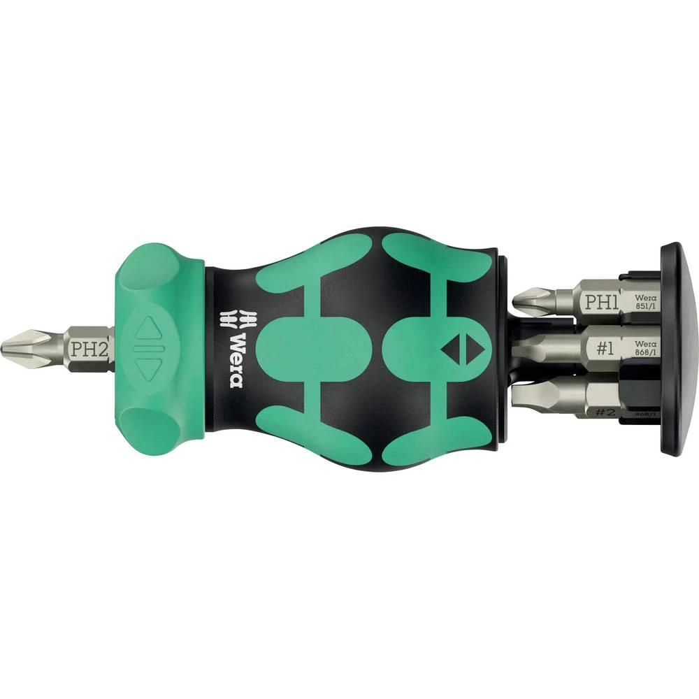 Wera Kompakt Stubby Magazin RA 4 2025 univerzalno set bitova slika