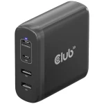 club3D CAC-1912 strujni adapter za prijenosno računalo 100 W 2x USB-A, 2x USB-C® Power Delivery unutrašnje područje GaN,