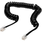 Digitus telefon priključni kabel [1x RJ10-muški konektor 4p4c - 1x RJ10-muški konektor 4p4c] 4.00 m crna