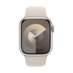 Apple Watch Series 9 GPS + Cellular 41 mm Starlight aluminijsko kućište sa Starlight sportskim remenčićem - M/L Apple Watch Series 9 GPS + Cellular 41 mm kućište od aluminija sportska narukvica Sta...