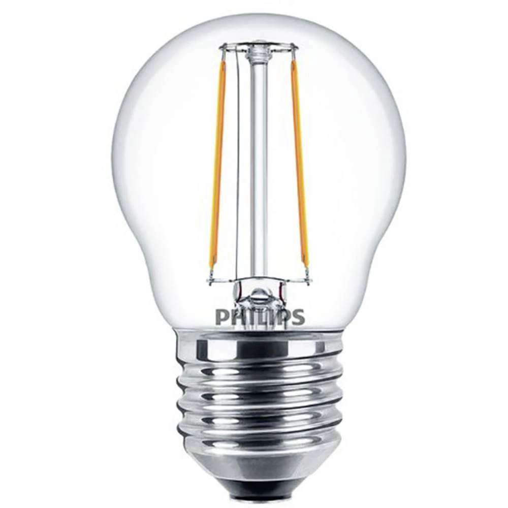 Philips Lighting 34776200 LED Energetska učinkovitost 2021 E (A - G) E27 oblik kapi 2 W = 25 W toplo bijela (Ø x D) 45 mm x 78 mm  1 St. slika