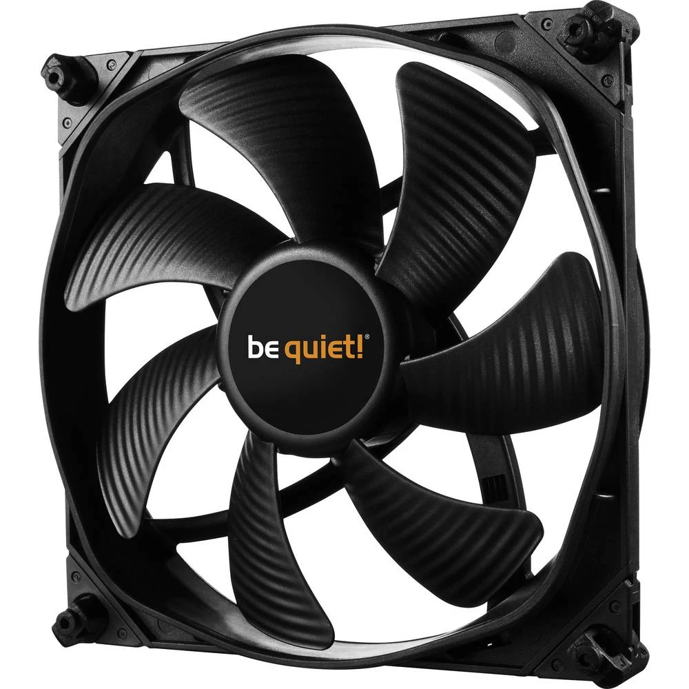 Ventilator za PC kućište BeQuiet Silent Wings 3 PWM Crna (Š x V x d) 140 x 140 x 25 mm slika