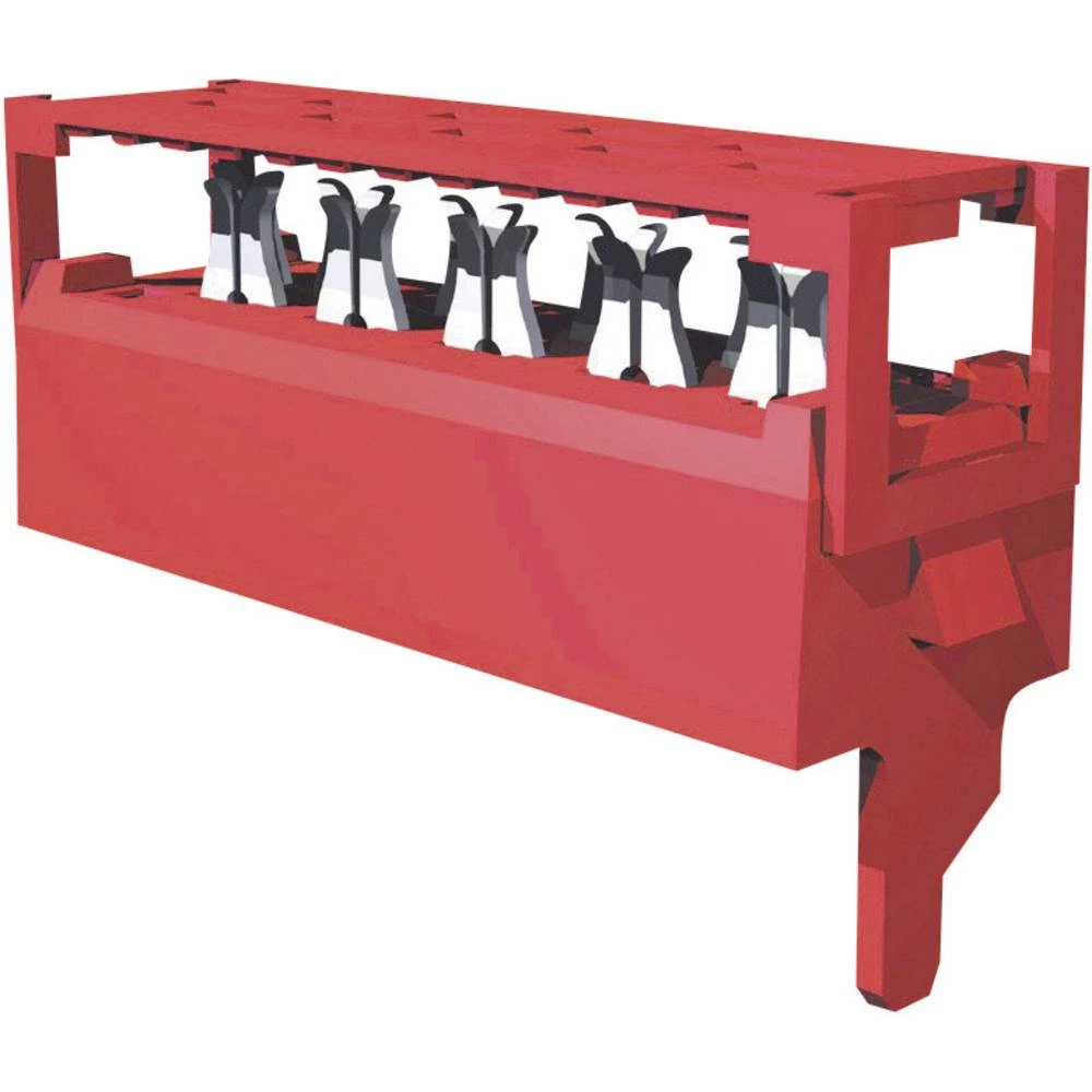 TE Connectivity standardna letva s muškim kontaktima Micro-MaTch Ukupan broj polova 8 Raster: 1.27 mm 7-215083-8 1 St. slika