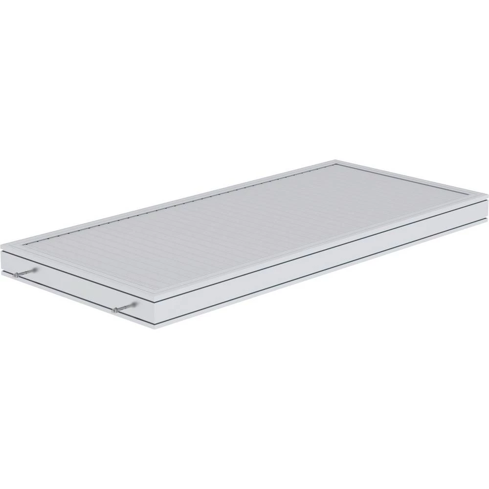 Günzburger Steigtechnik 332102 Rebrasta aluminijska platforma duljina 1860 mm 1 St. slika