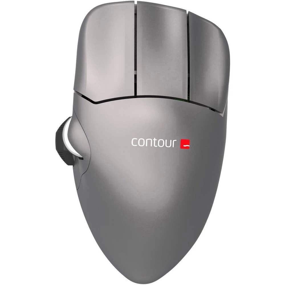 Contour Design Mouse S Bežični miš Optički Ergonomski Siva slika