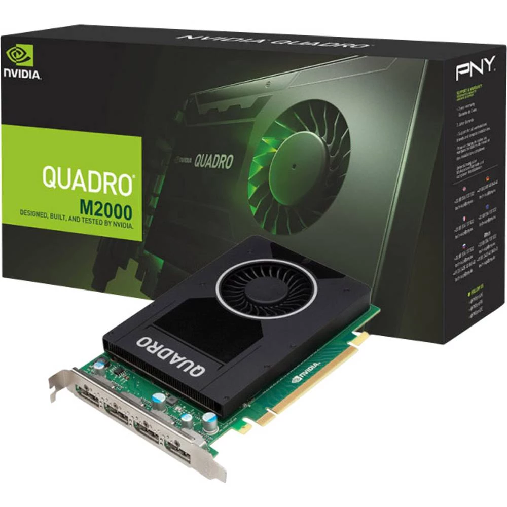Radna stanica -grafičke kartice PNY Nvidia Quadro M2000 4 GB GDDR5-RAM PCIe x16 DisplayPort slika