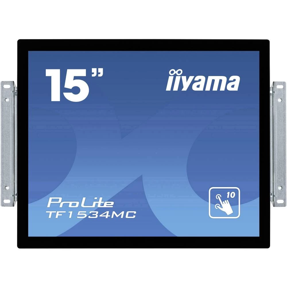 Zaslon na dodir 38.1 cm (15 ") Iiyama TF1534MC-B6X 1024 x 768 piksel 4:3 8 ms HDMI&trade;, VGA, DisplayPort, RJ11, USB TN LED slika