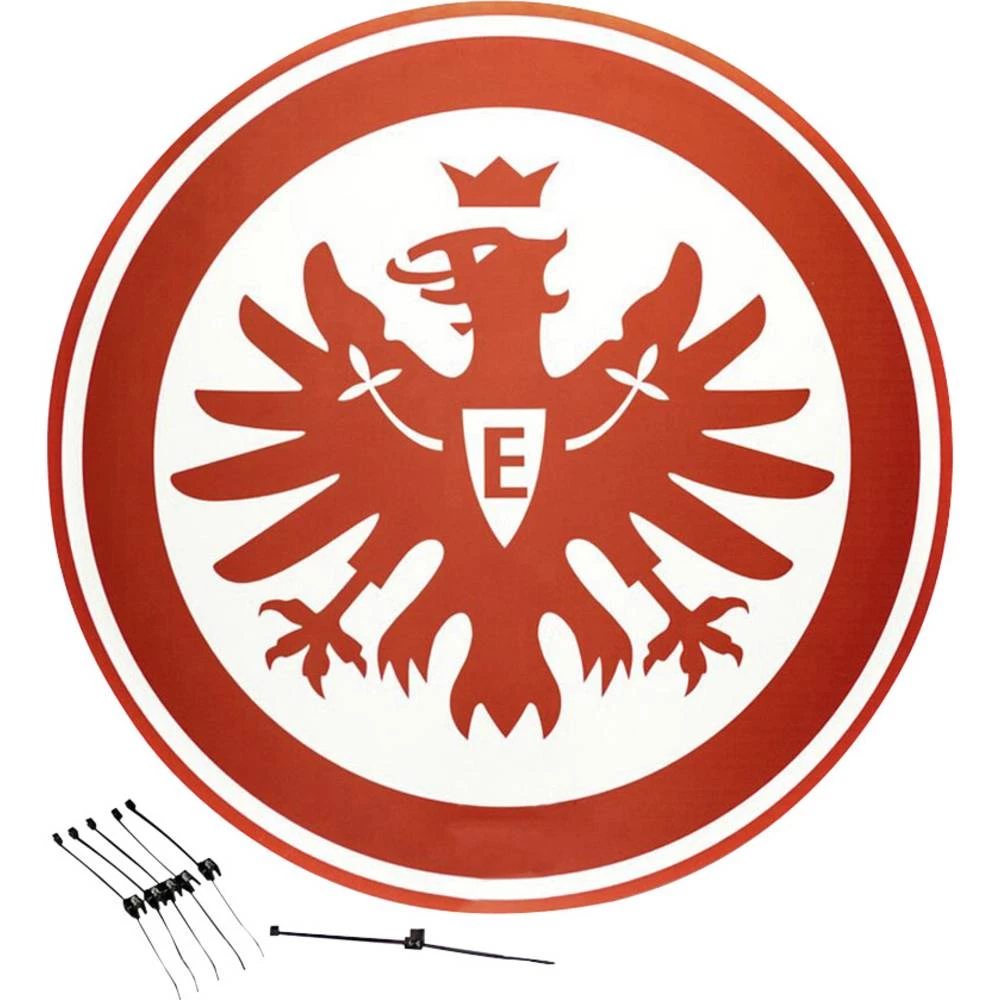 Poklopac SAT antene 88 cm Sky Vision Eintracht Frankfurt Crna, Crvena, Bijela slika