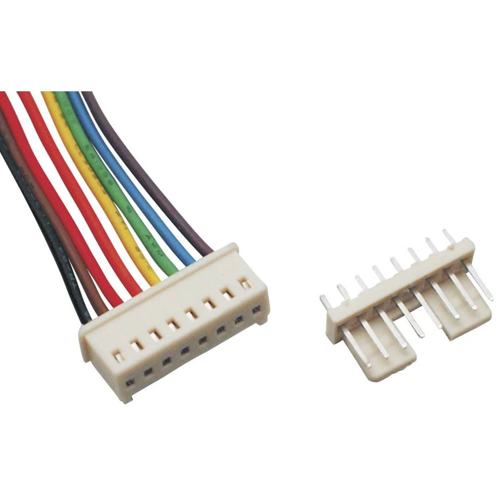 BKL Electronic Konfekcionirana pletenica Ukupan broj polova 8 Raster: 2.50 mm 072516 1 Set slika