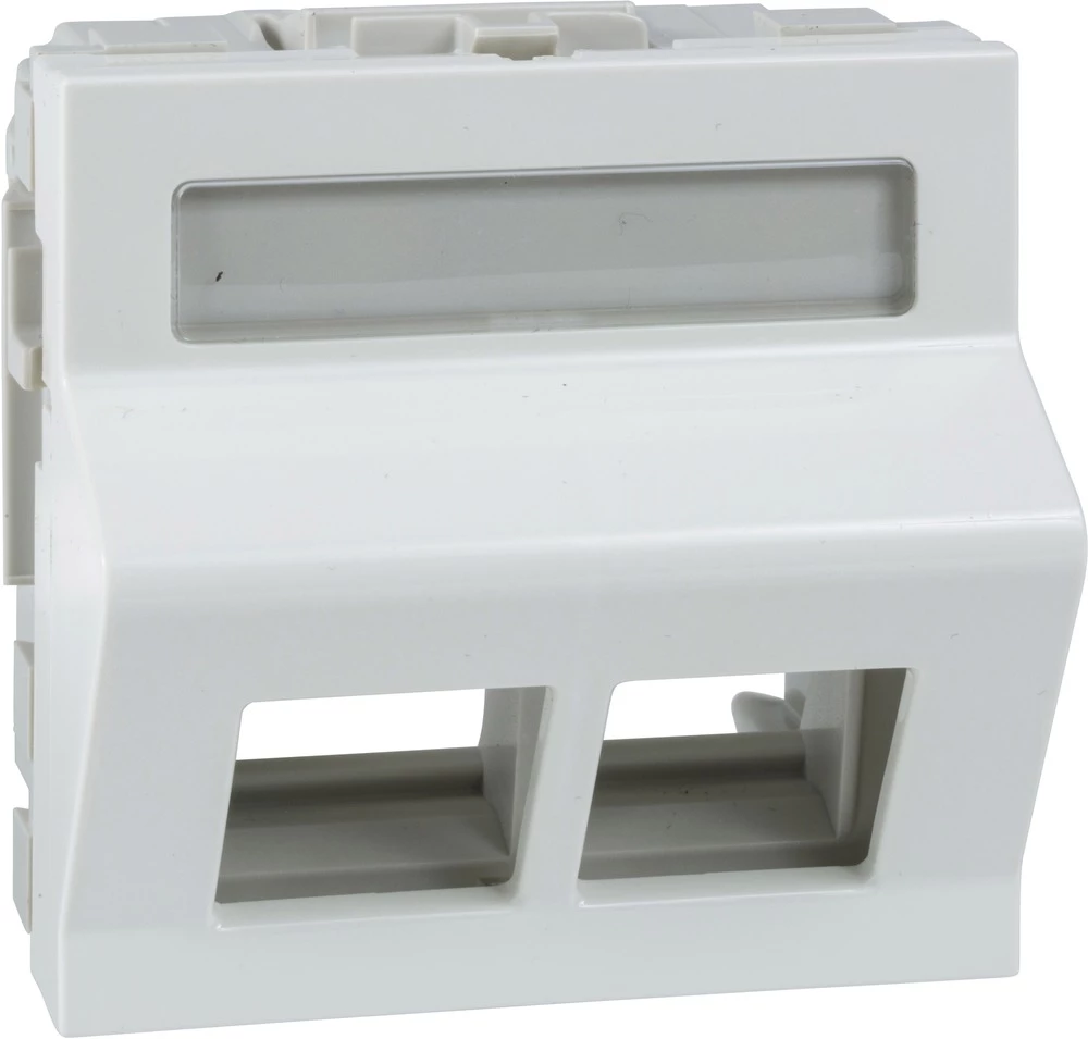 Schneider Electric INS64112 Kabelske kanalice Schneider INS64112 podatkovni modul 2 Keystone Bijela slika