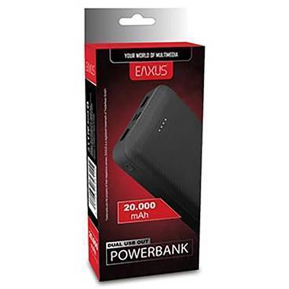 Eaxus powerbank (rezervna baterija) lipo 20000 mAh 4260634743155 slika
