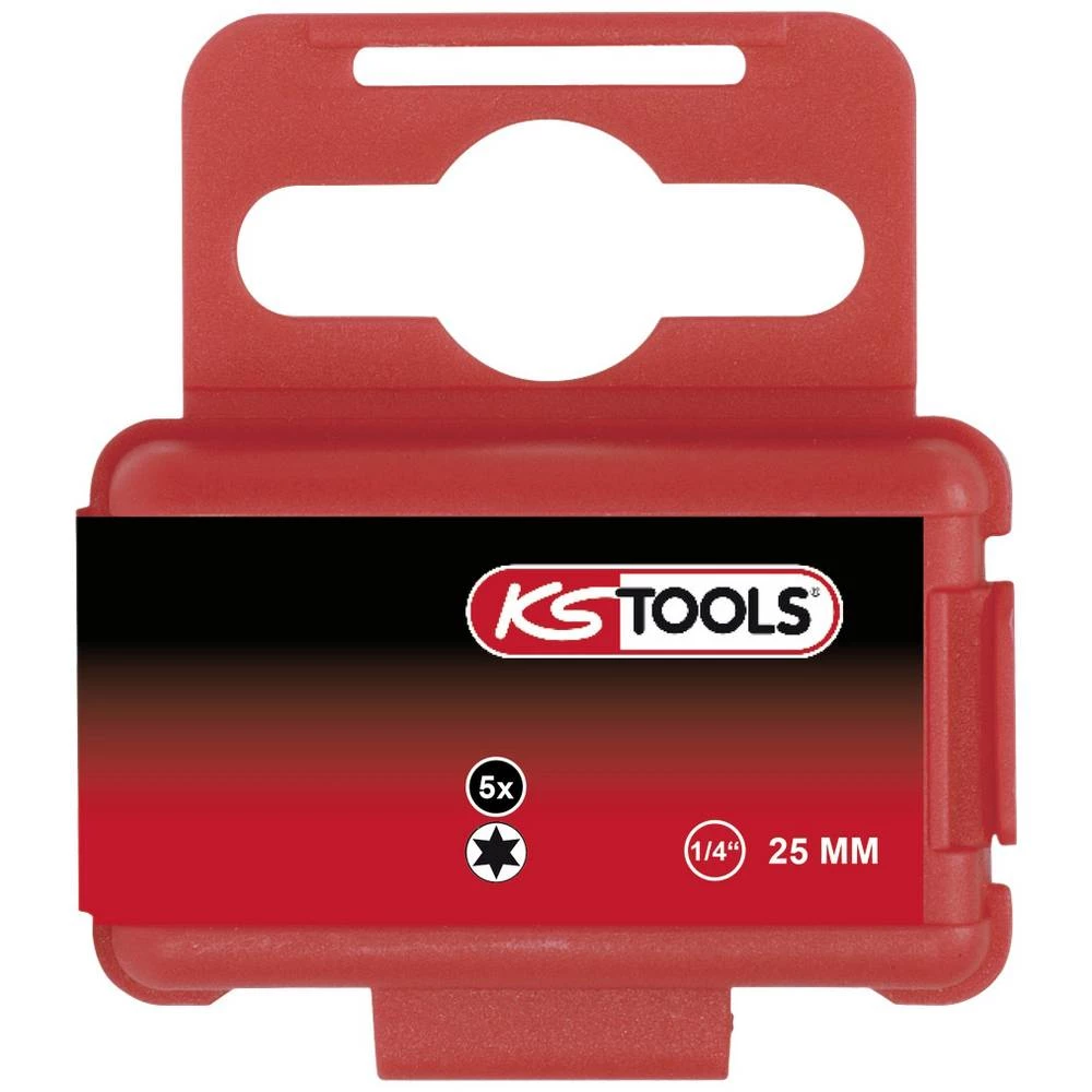 KS Tools 911.3352 9113352 Torx bit T 1 specijalni čelik poniklovani C 6.3 5 St. slika