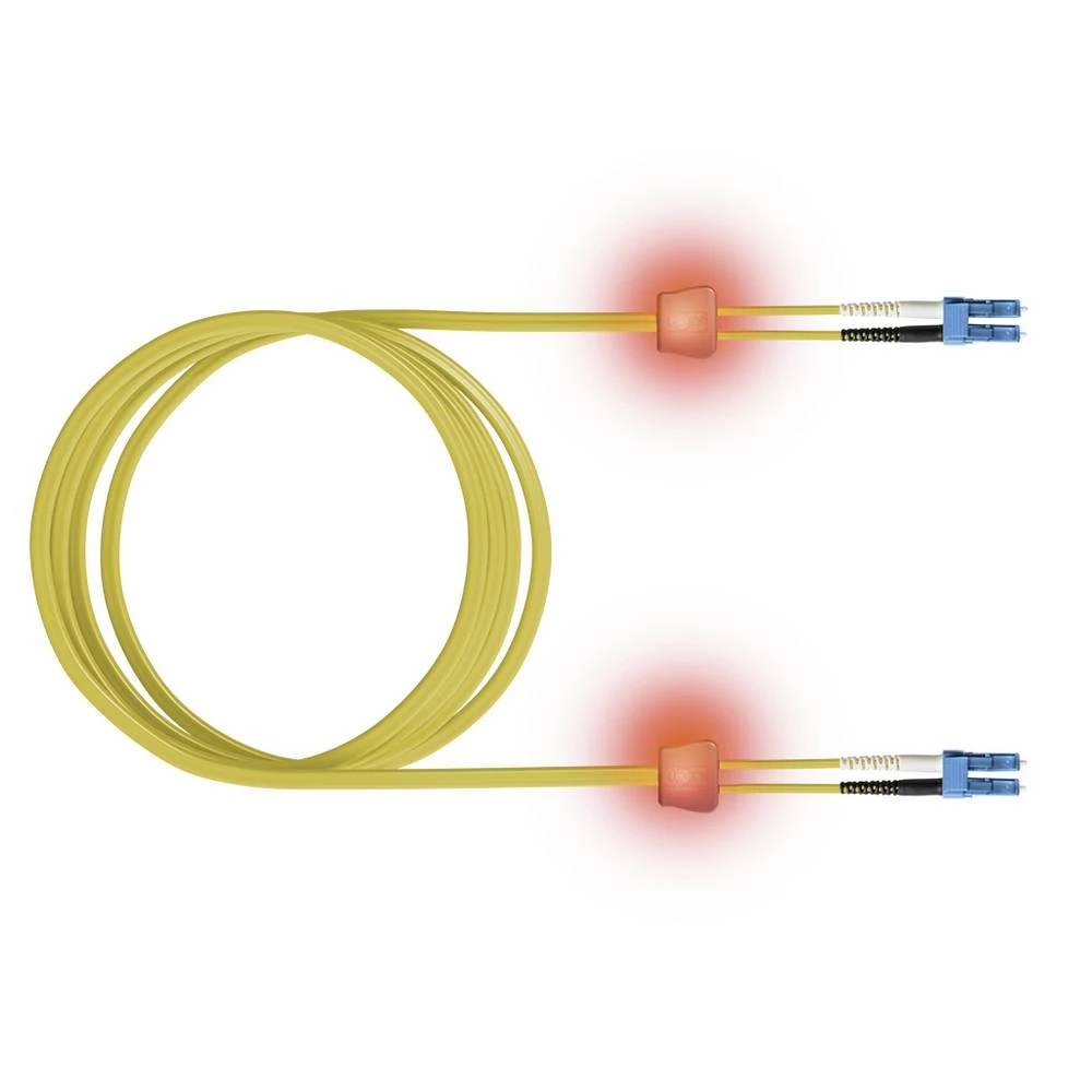 Easylan LSD02200050 staklena vlakna svjetlovodi priključni kabel 5.00 m žuta Singlemode OS2 slika