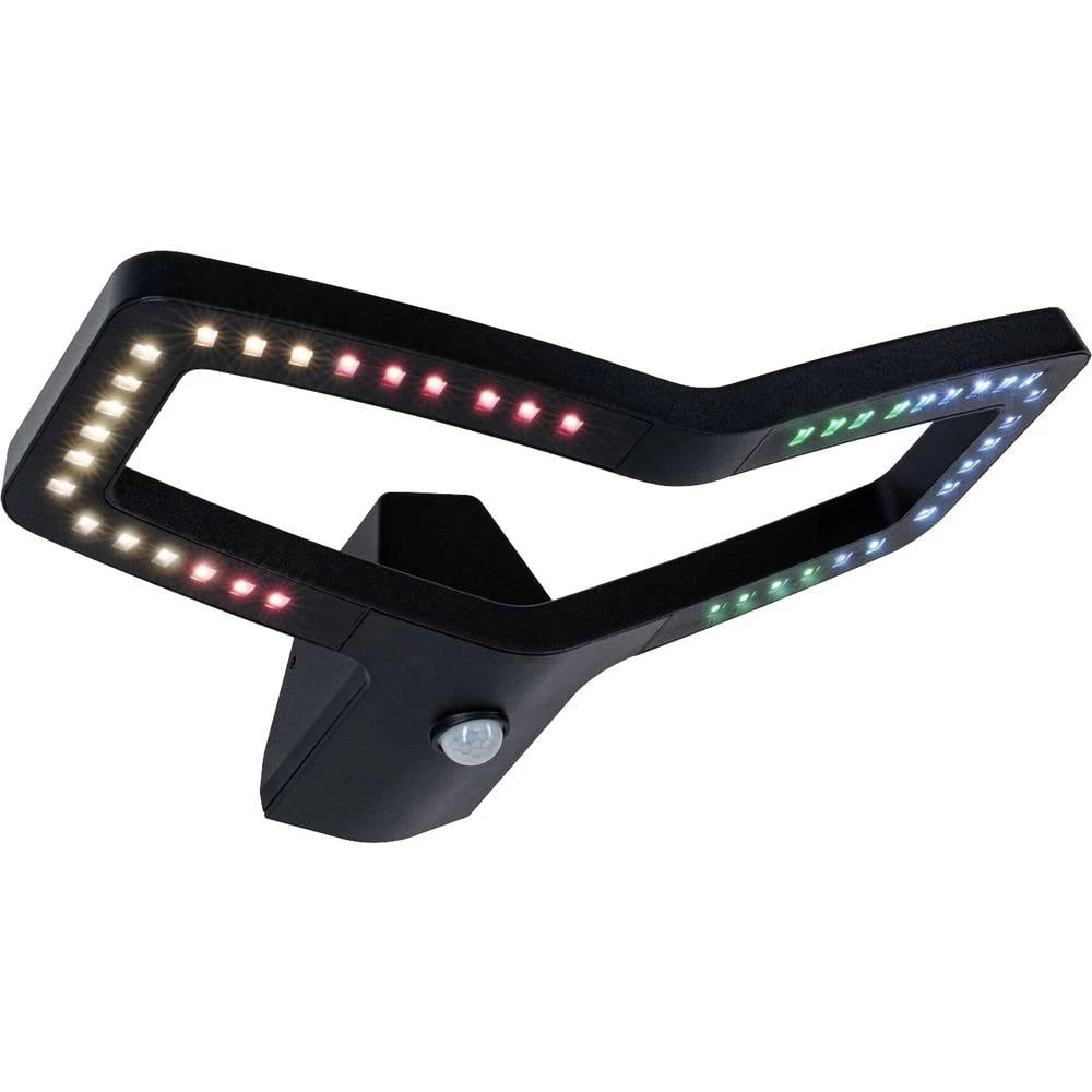 Paulmann Alara 94793 LED vanjsko zidno svjetlo s detektorom pokreta LED 10 W antracitna boja slika