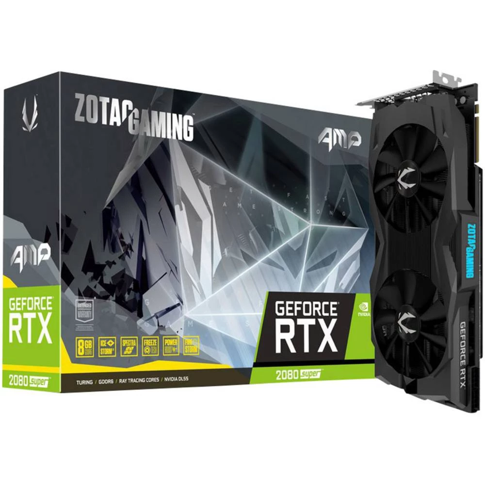 Grafička kartica Zotac Nvidia GeForce RTX2080S SUPER AMP 8 GB GDDR6-RAM PCIe x16 HDMI&trade;, DisplayPort slika