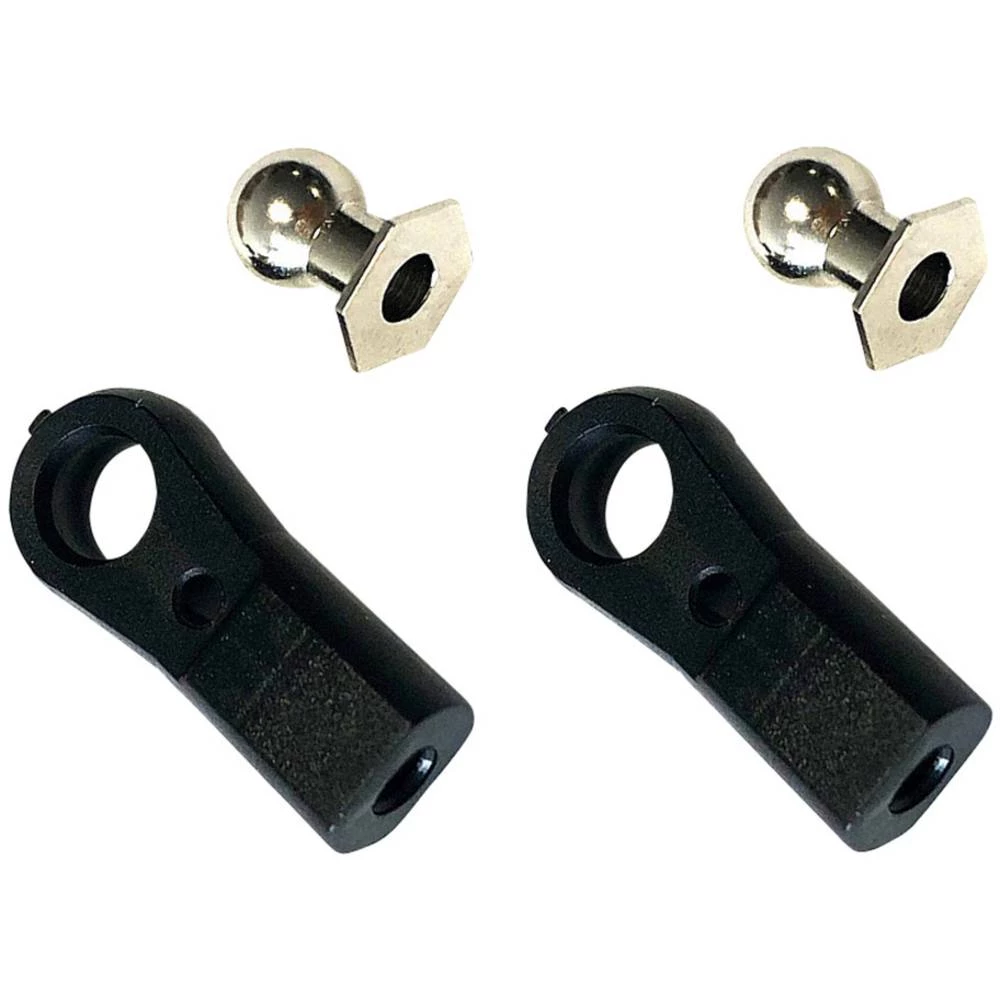 Plastika, Mjed Kuglasta glava S unutarnjim navojem M3 Famotec Maxi 2 ST slika