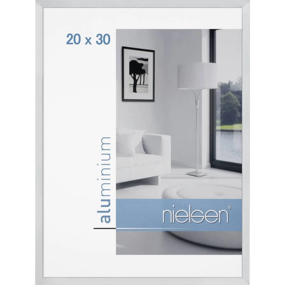 Nielsen Design 63503 izmjenjivi okvir za slike Format papira: 20 x 30 cm srebrna slika