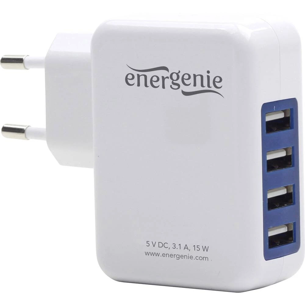 Energenie Uni-4-fach EG-U4AC-02 USB punjač Utičnica Izlazna struja maks. 3100 mA 4 x USB slika