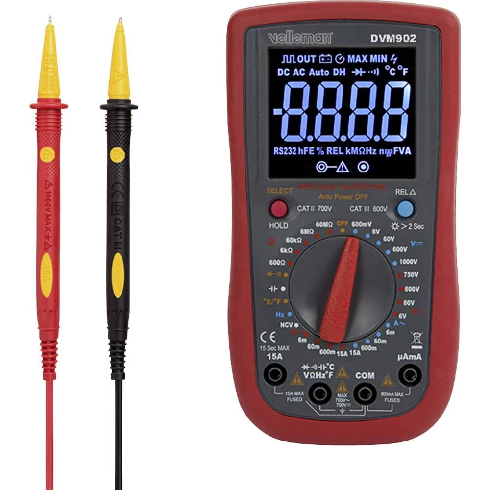 Velleman DVM902 ručni multimetar digitalni <br slika