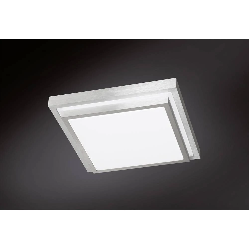 ACTION Halden 967201630300 LED stropna svjetiljka ATT.CALC.EEK: LED 15 W Toplo-bijela Aluminij (brušeni) boja slika