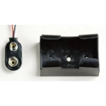 Baterije - držač 1x 9 V Block Snap priključak, Kabel (D x Š x V) 49.3 x 29.2 x 20 mm Takachi BH9V2