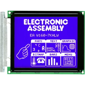 Electronic Assembly LCD zaslon (Š x V x D) 129 x 102 x 19.2 mm slika